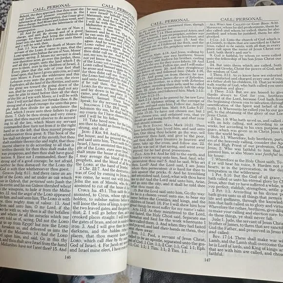 Nave’s Topical Bible Revised Edition 1974 Moody Press Burgundy Hardcover USA - Picture 9 of 11